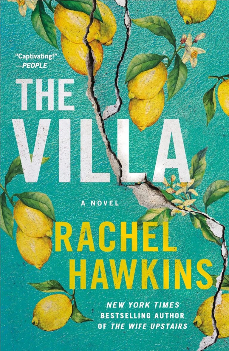 book cover for the villa by rachel hawkins