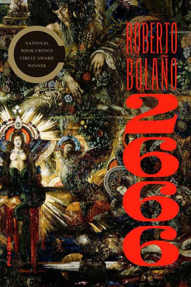 book cover for 2666 by Roberto Bolaño