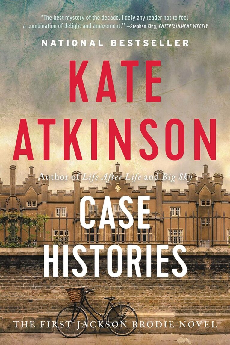 book cover for case histories by kate atkinson